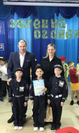 Команда детского сада приняла участие в городском конкурсе — викторине «Зелёный огонёк».